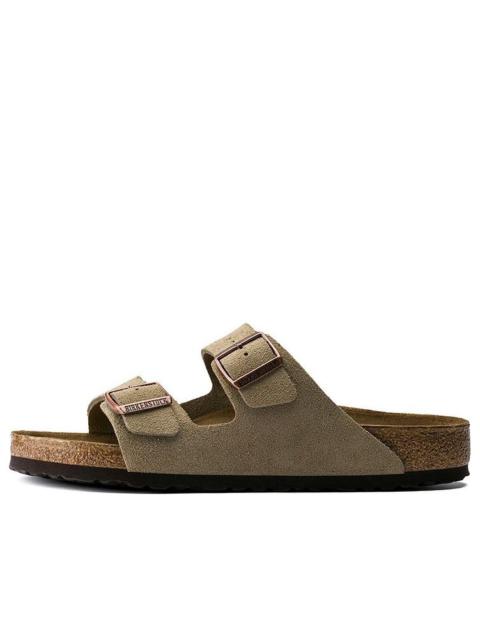 BIRKENSTOCK Birkenstock Arizona Soft Footbed Suede Leather 'Taupe' 951301