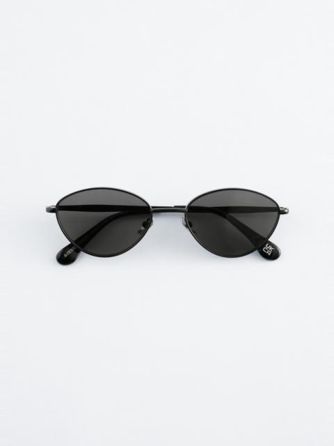 & Other Stories Wire-frame Oval Sunglasses