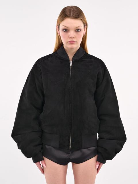 entire studios Suede Raglan Bomber Jacket