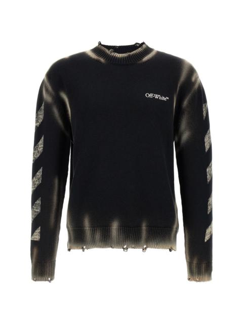 Off-White Diag Arr Corrosion crew-neck sweater
