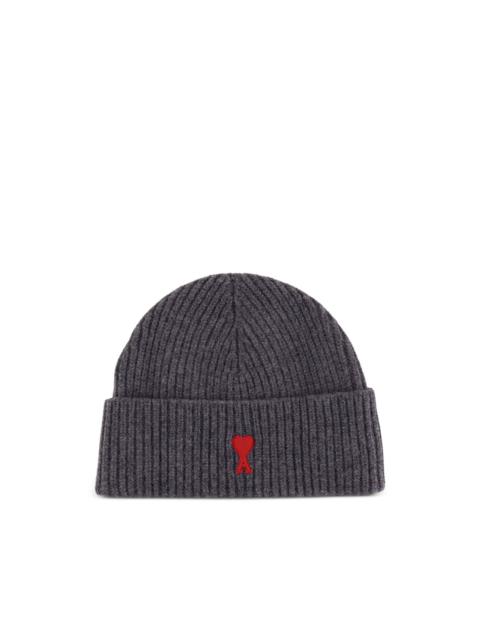 AMI Paris ribbed beanie
