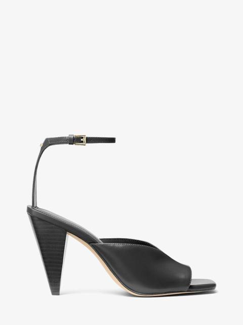 MICHAEL KORS Electra Leather Sandal