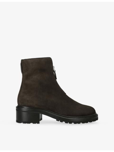 The Row Hike 15 Suede Ankle Boots
