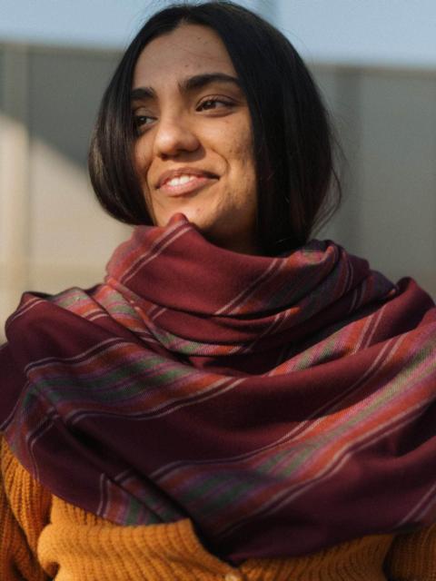 BASERANGE Snell Scarf - Flannel