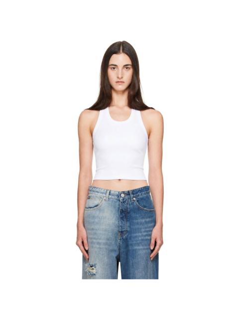 VETEMENTS White Halterneck Top
