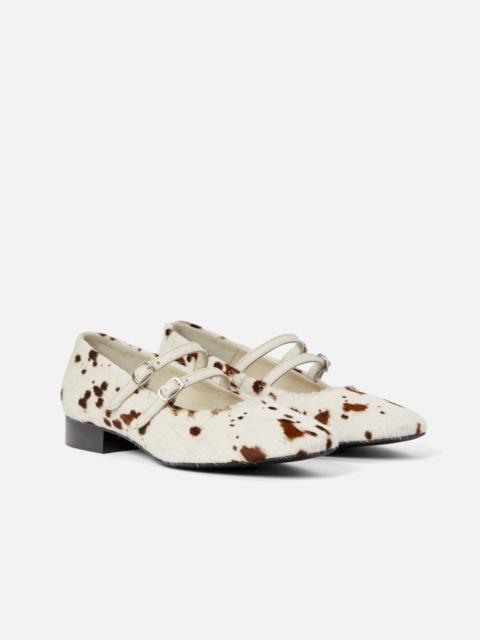 DUKE + DEXTER Ruby Brown Cow Mary Jane - Women's