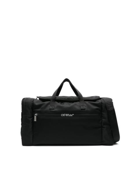 Off-White logo-print holdall bag