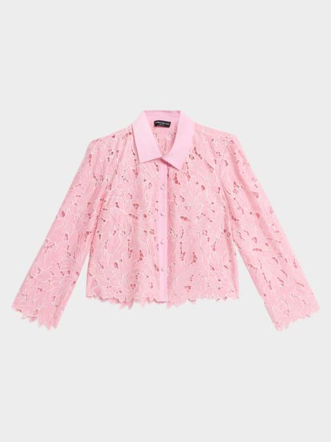 GENERATION LOVE Talsie Lace Embroidered Blouse