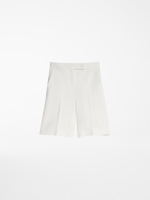 Max Mara BRAY Wool canvas Bermuda shorts