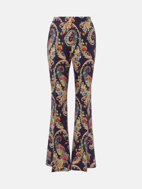 Etro paisley-print trousers