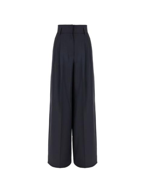 Max Mara pleated wide-leg trousers