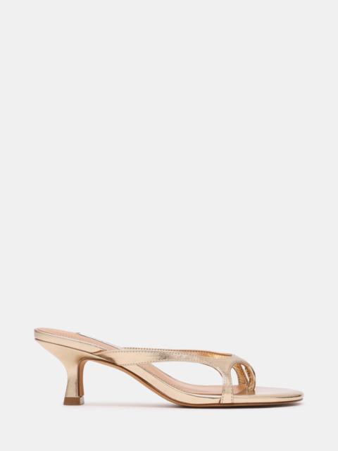 STEVE MADDEN BRIENNA GOLD LEATHER