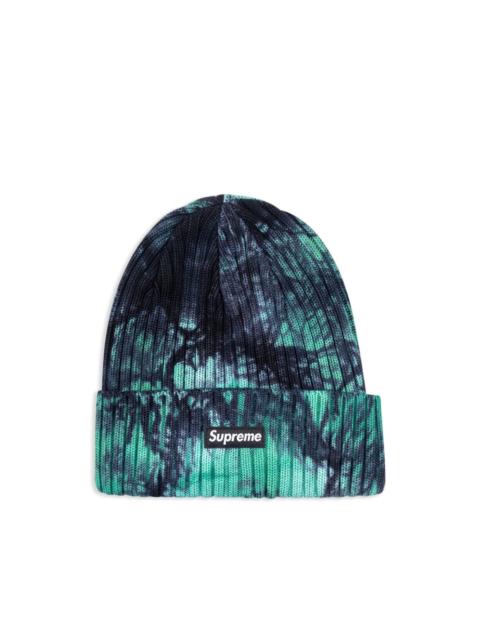 Supreme "SS 24 Splatter Green" overdyed beanie
