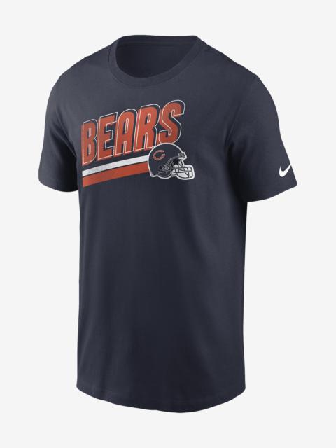 Chicago Bears Essential Blitz Lockup Nike Men's NFL T-Shirt