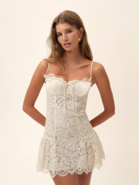 Locket Lace Mini Dress