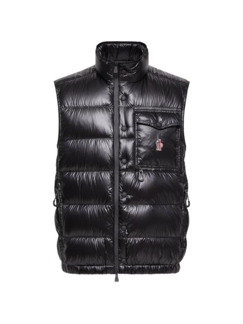 Moncler logo-patch padded vest