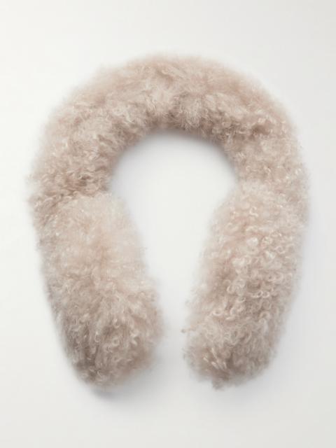 Yves Salomon Wool-trimmed Shearling Earmuffs
