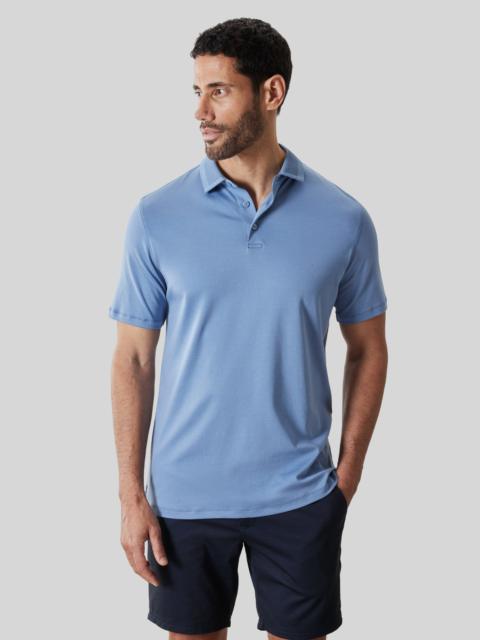 ROBERT BARAKETT The Barakett Textured Collar Polo