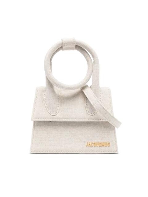 JACQUEMUS Le Chiquito Noeud coiled-handle handbag