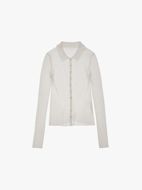 Helmut Lang WOOL JERSEY SHIRT