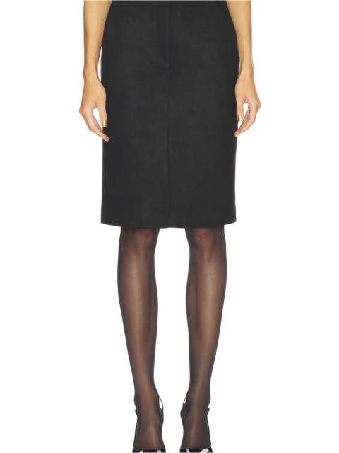 BARDOT Phenix Faux Suede Skirt