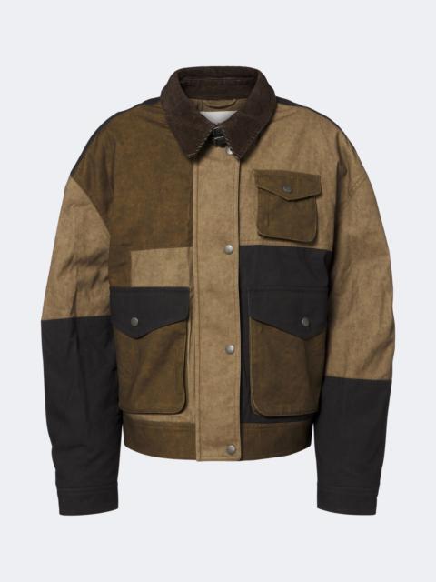 Isabel Marant Étoile Risla patchwork cotton jacket