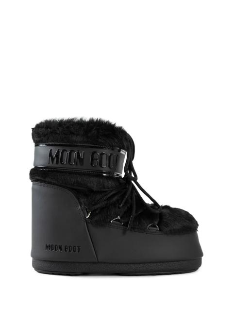 MOON BOOT Icon Low Faux-fur Boots