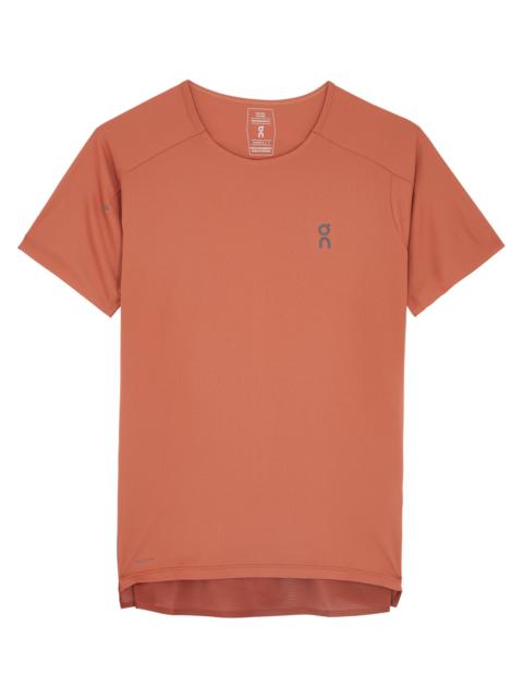 Performance panelled stretch-jersey T-shirt