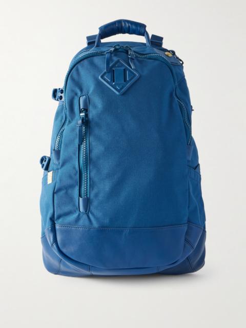 visvim 20L Leather-Trimmed CORDURA® Backpack