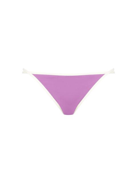 ERES Ivory Stretch Nylon Bikini Bottom | italist | REVERSIBLE