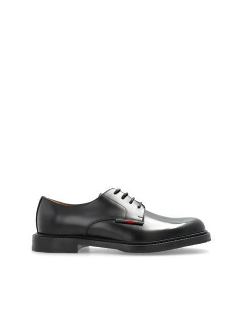 GUCCI Web-detail derby shoes