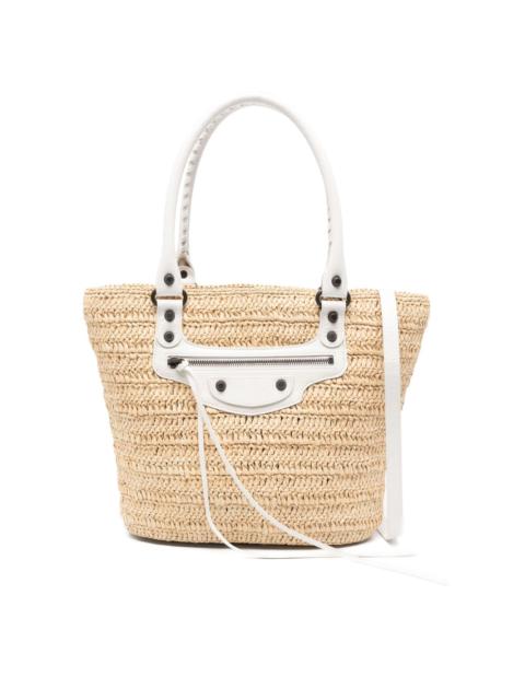 BALENCIAGA medium Le City Basket tote bag