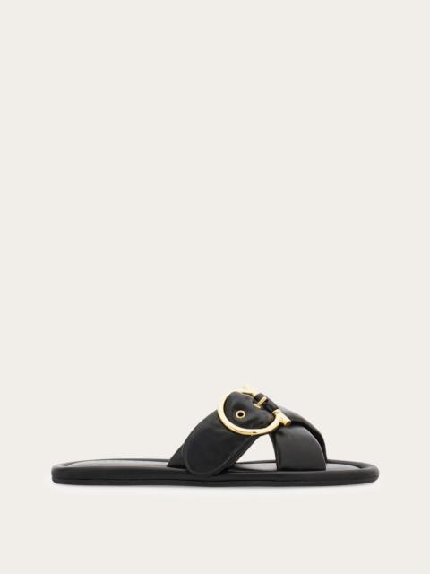 FERRAGAMO Gancini ornament slide