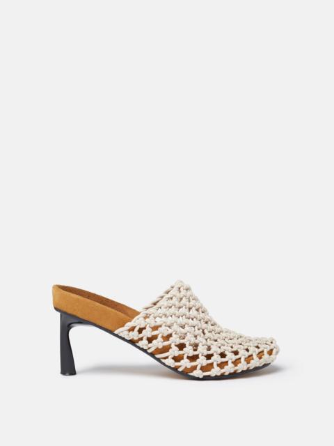 Stella McCartney Terra Recycled Knotted Net Mules
