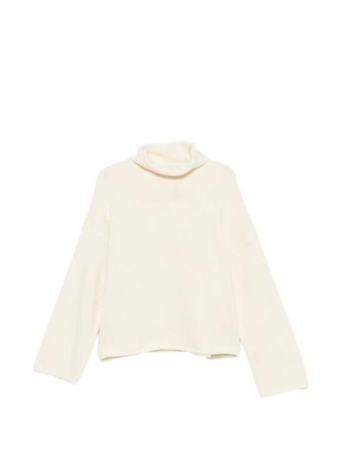 ALMADA LABEL high-neck drop-shoulder sweater