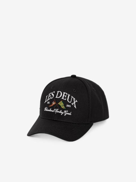 Les Deux embroidered baseball cap