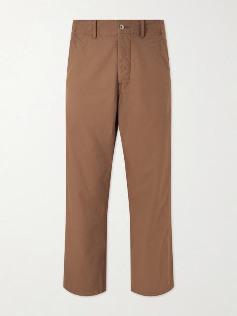 visvim Gesso Straight-Leg Cotton-Twill Trousers