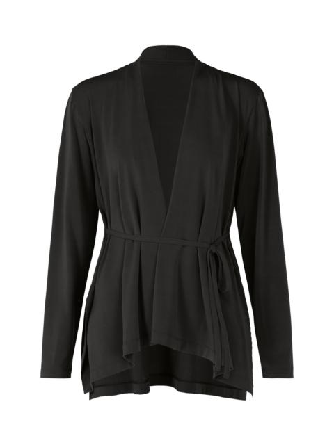 ISSEY MIYAKE DRAPE JERSEY-36 CARDIGAN