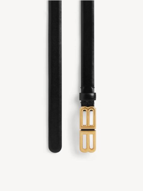 BALENCIAGA Women's Bolero Bb Belt in Black