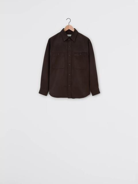 DENIM SHIRT WITH SNAPS