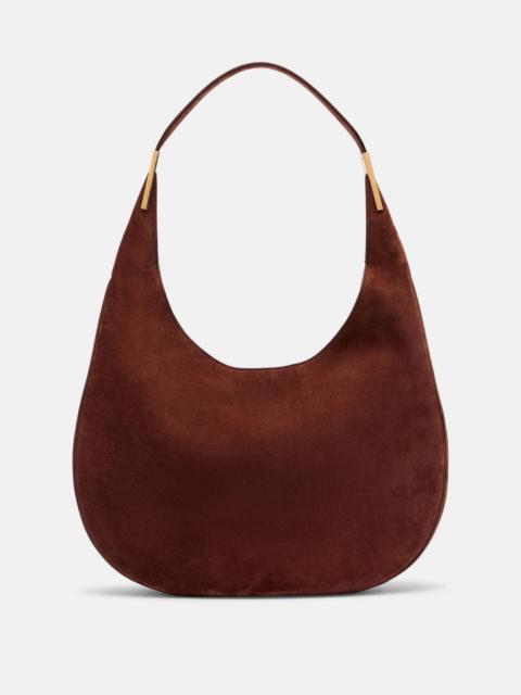 SAVETTE Florence Medium suede shoulder bag