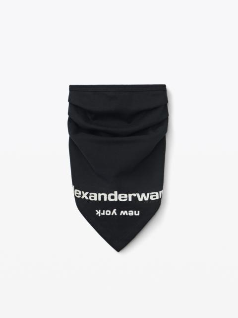 Alexander Wang LOGO BANDANA MASK