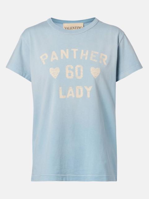Valentino Printed cotton jersey T-shirt