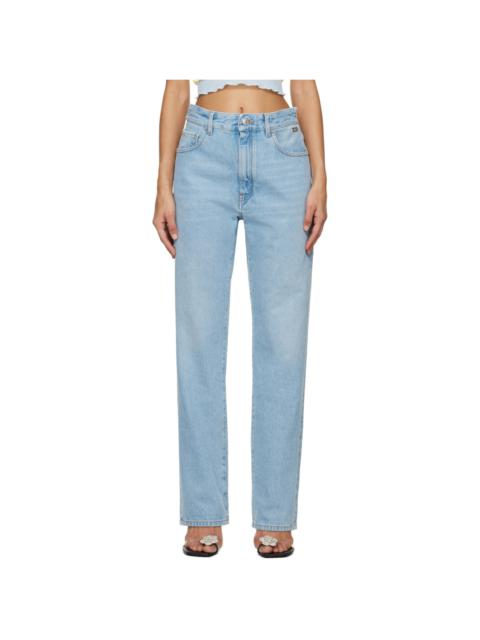 GCDS Blue Choker Jeans