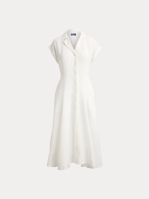 Polo Ralph Lauren Linen Cap-Sleeve Shirtdress