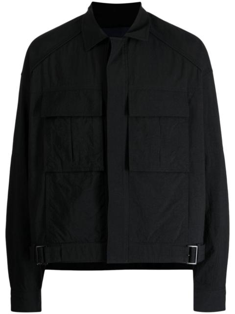 JUUN.J cargo-pocket lightweight shirt jacket