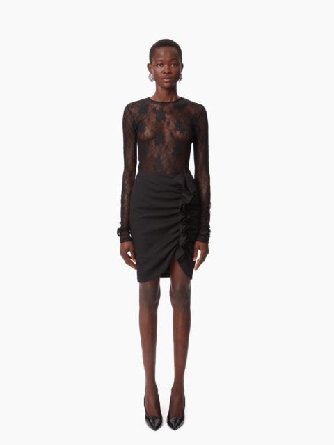 NINA RICCI LACE BACKLESS TOP