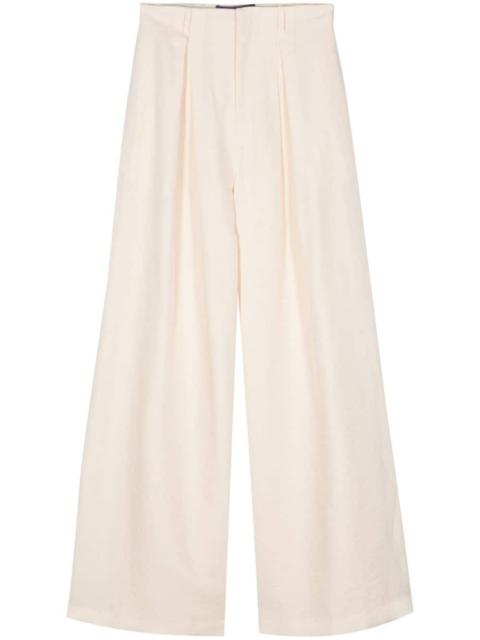 Ralph Lauren Greer pleat-detail palazzo pants