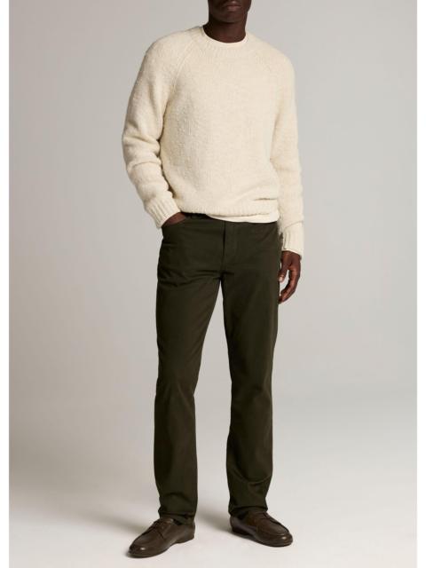 Vince Dylan Slim 5-Pocket Peached Stretch-Cotton Pant