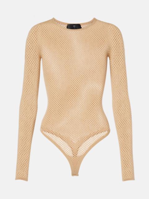 WARDROBE.NYC x RHW Web wool-blend bodysuit